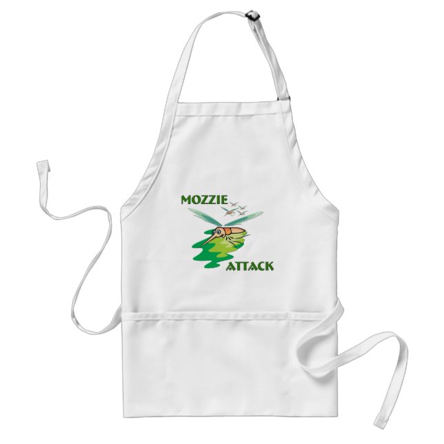Camping Mozzie Standard Apron (Front)