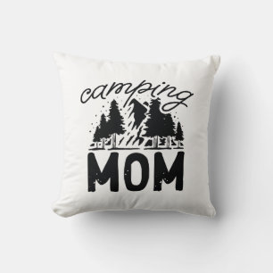 Camping Mum Cushion