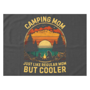 Camping Mum Just Like A Regular Mum Tablecloth