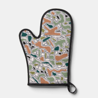 Camping Nature Rustic Hiking Outdoors Oven Mitt