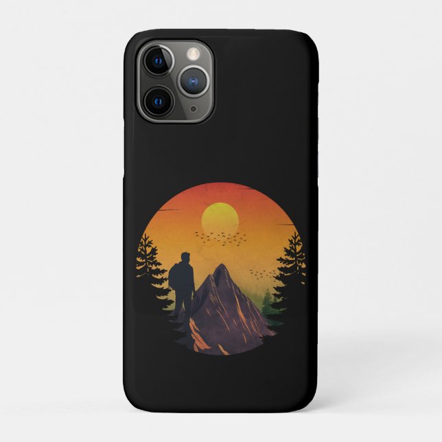 Camping nature sunset Case-Mate iPhone case (Back)