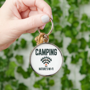 Camping Natures Wifi Key Ring