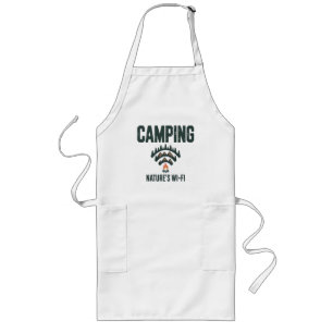 Camping Natures Wifi Long Apron