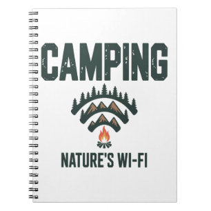 Camping Natures Wifi Notebook