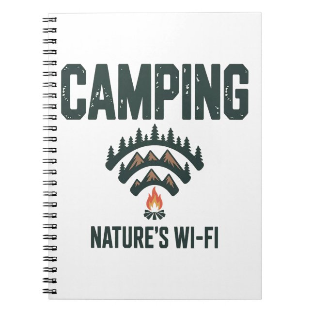Camping Natures Wifi Notebook (Front)