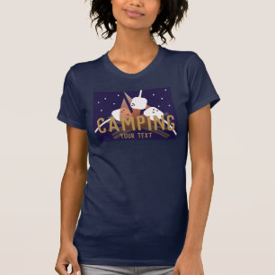 Camping Night Marshmallow Roasting Camper T-Shirt