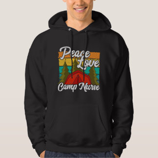 Camping Nurse - Medical Services Provider Camp Hea Hoodie
