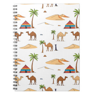 Camping of the Moroccan Sahara Desert Notebook