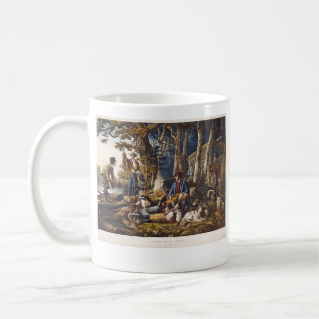 Camping Out Coffee Mug (Left)