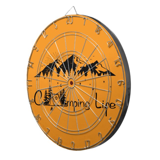 Camping-Outdoor Adventures-Dartboard Dartboard (Front Right)