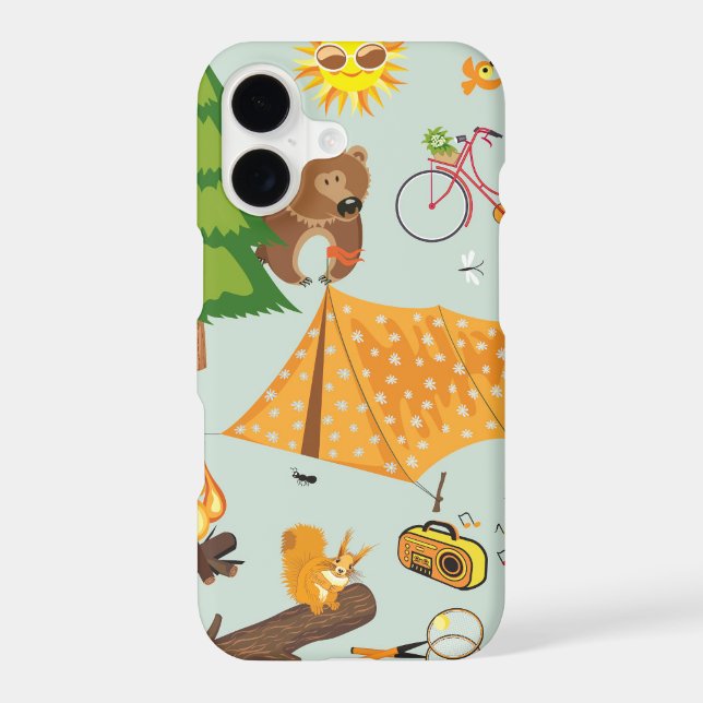 Camping Pattern (Back)