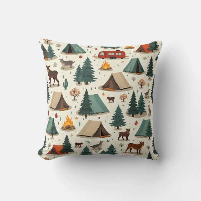 camping pillow cushion (Front)