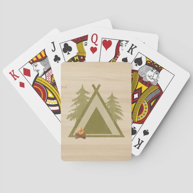 Camping Playing Cards (Back)