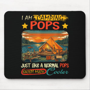 Camping pops definition much cooler father's day mouse pad