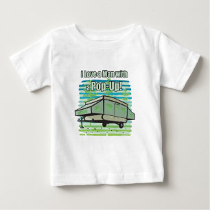 Camping PopUp Baby T-Shirt