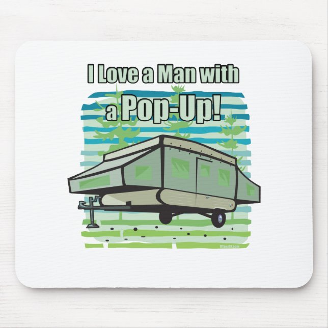 Camping PopUp Mouse Pad (Front)