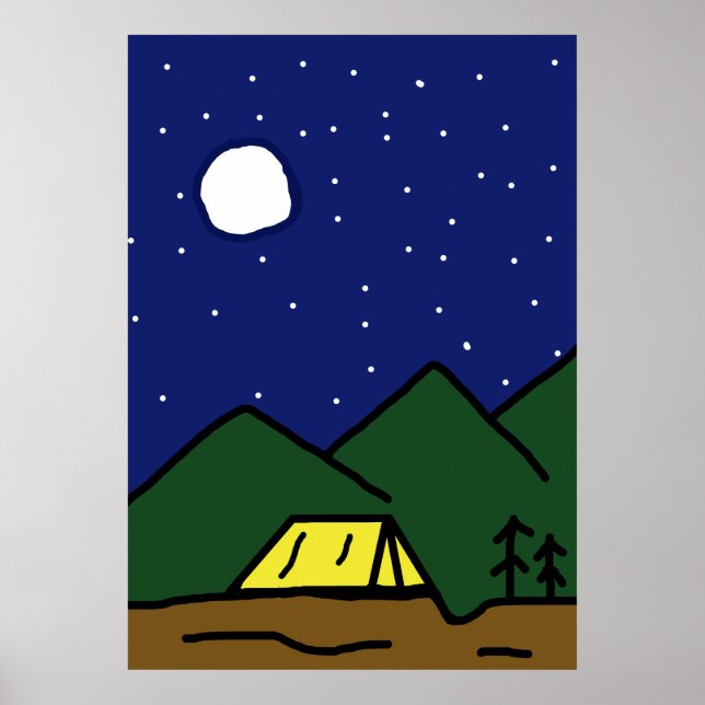 Camping Poster (Front)