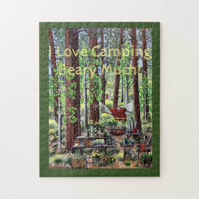 Camping Puzzle (Vertical)