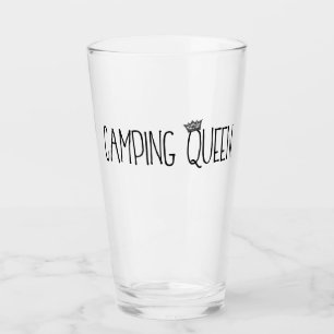 “Camping Queen” Glass