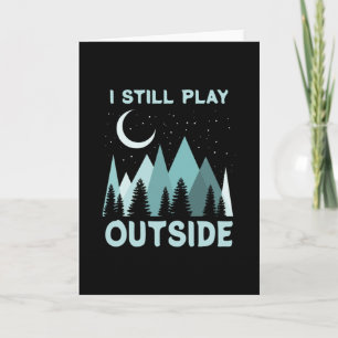 Camping Quote Vacation Card