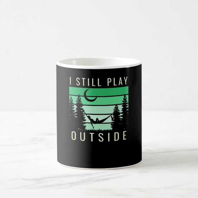 Camping Quote Vacation Coffee Mug (Center)