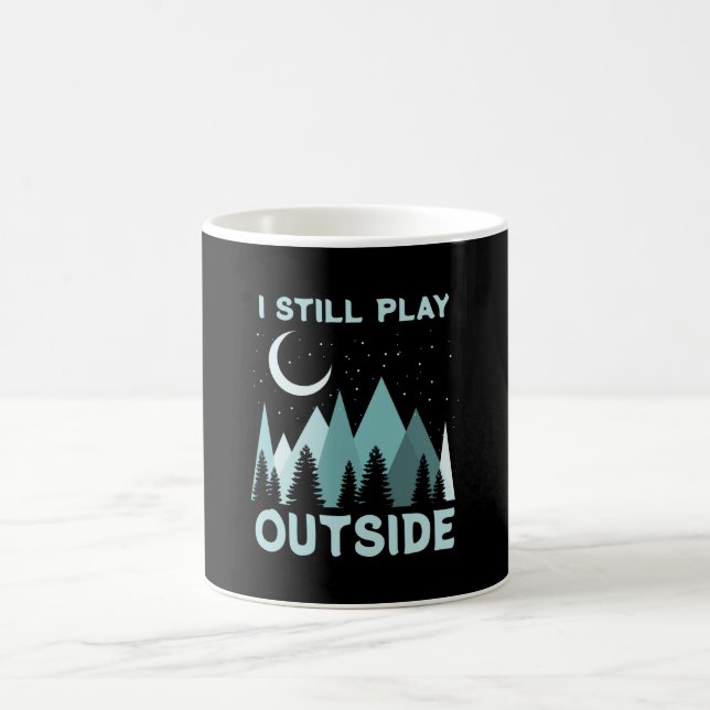 Camping Quote Vacation Coffee Mug (Center)