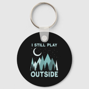 Camping Quote Vacation Key Ring