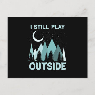 Camping Quote Vacation Postcard