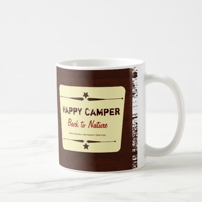 Camping Rustic Western Coffee Mug (Right)