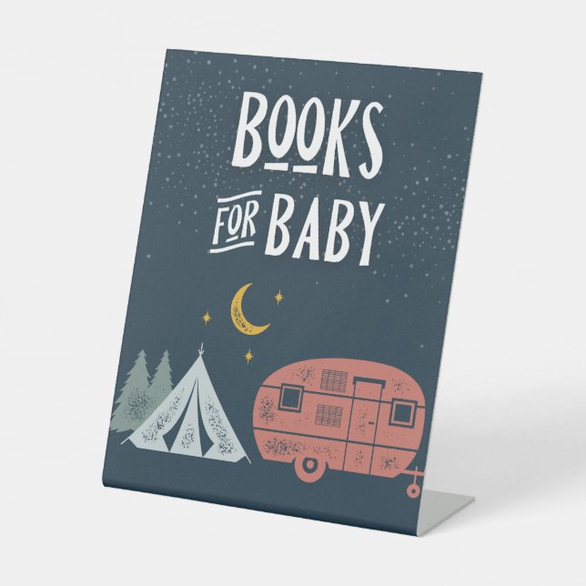 Camping Shower Sign | Books for Baby (Front)