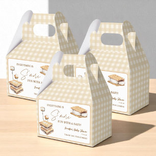Camping S'more Fun Baby Shower Favour Favour Box