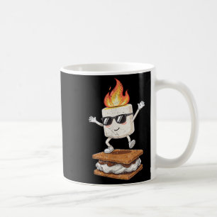 Camping Smore Marshmallow Chocolate Cute Dance Cam Coffee Mug