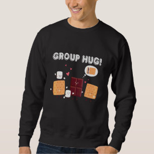 Camping Smores Marshmallows Smores Camping Group H Sweatshirt