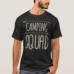 Camping Squad back to school african safari T-Shirt