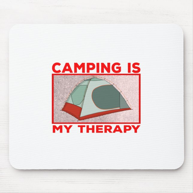 Camping Squad Mouse Pad (Front)