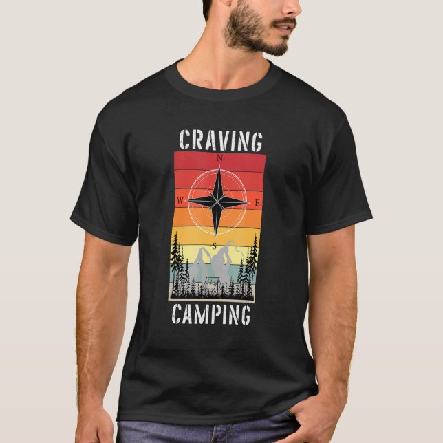Camping Stuff For Campers People Who Love To Camp  T-Shirt (Front)