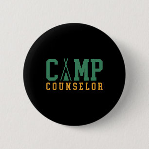 Camping Summer Camp Counsellor Staff Director Camp 6 Cm Round Badge