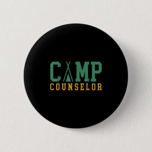 Camping Summer Camp Counsellor Staff Director Camp 6 Cm Round Badge
