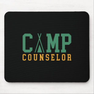 Camping Summer Camp Counsellor Staff Director Camp Mouse Pad