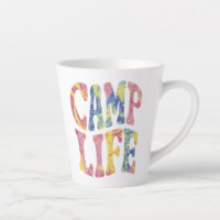 Camping Summer Girls Camp Life Tie-Die Retro