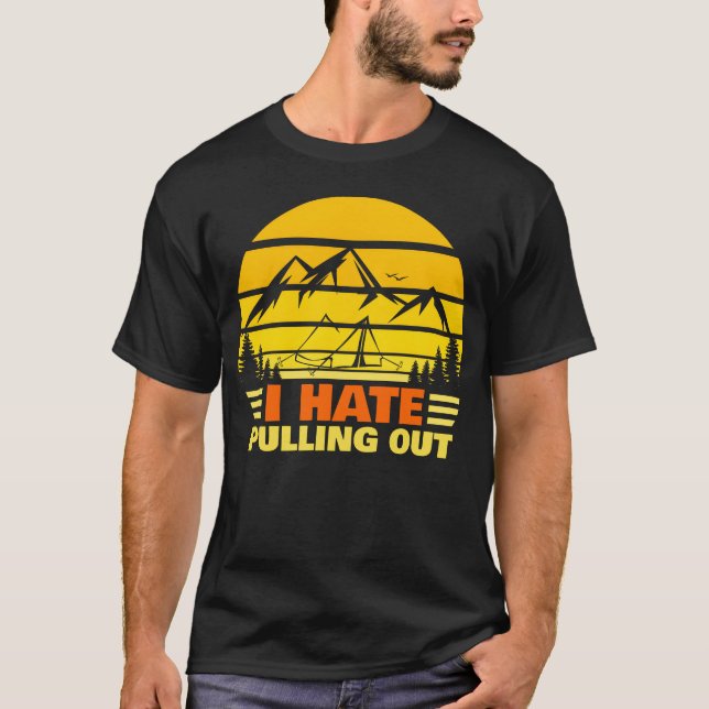 camping summer vintage T-Shirt (Front)