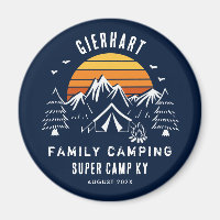 Camping Swag Retro Custom Family Vacation Keepsake