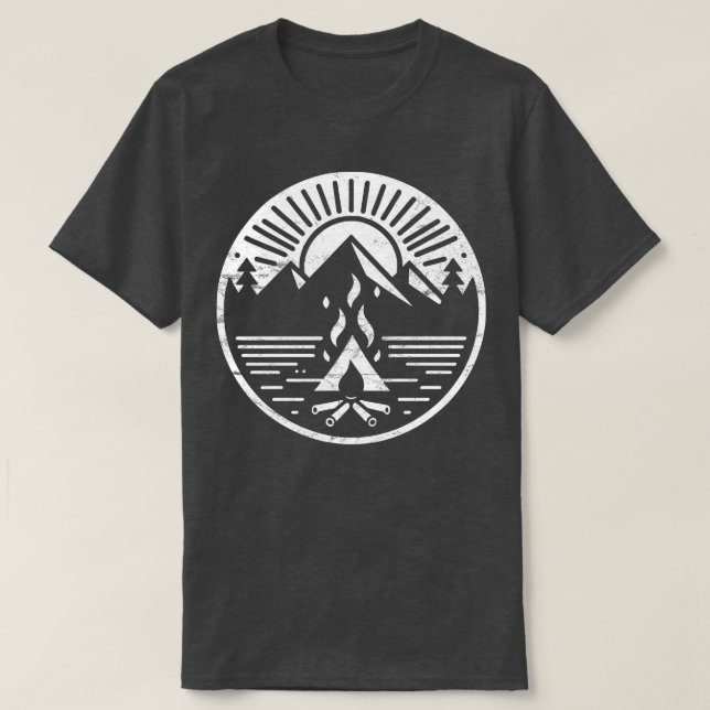 Camping T-Shirt (Design Front)