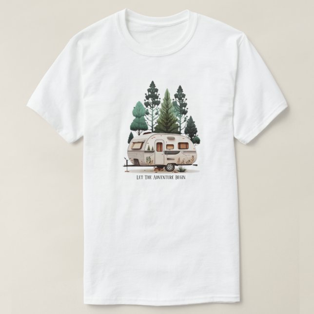 Camping T-Shirt (Design Front)