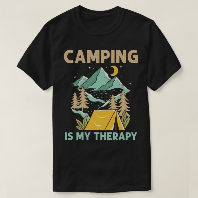 Camping T-Shirt (Design Front)