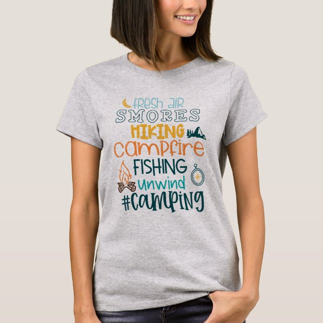 Camping T-Shirt (Front)