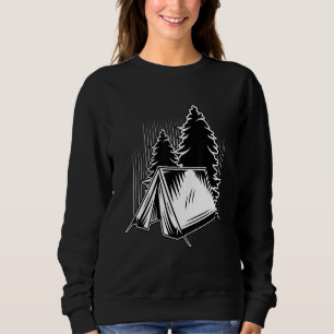 Camping Tent I Nature Travel Caravan Motorhome Cam Sweatshirt