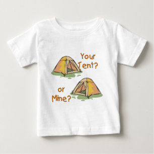Camping Tents Baby T-Shirt