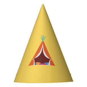 Camping Themed Birthday Hat