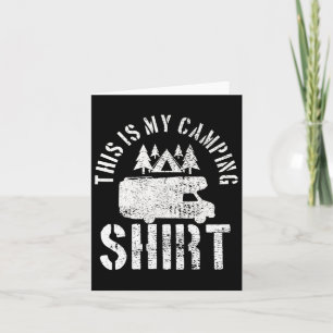 Camping Trailer Camper Van Mobile Home Caravan Mot Card